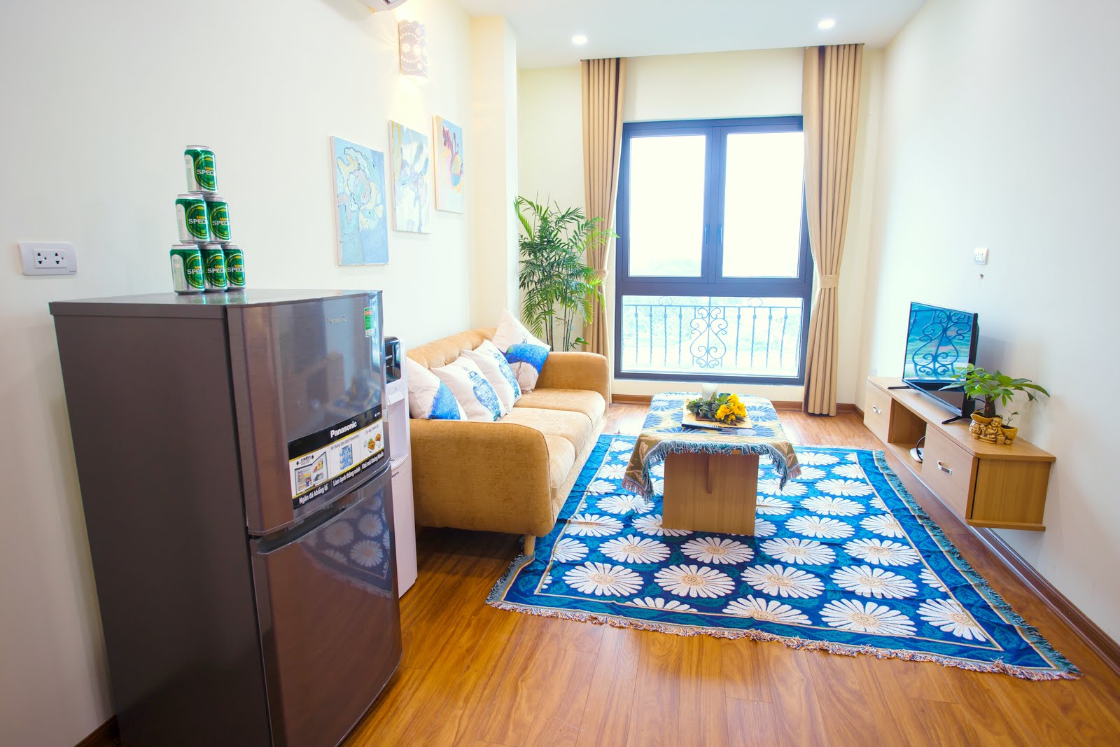 1 bedroom serviced apartment for rent on Quan Hoa street, Cau Giay