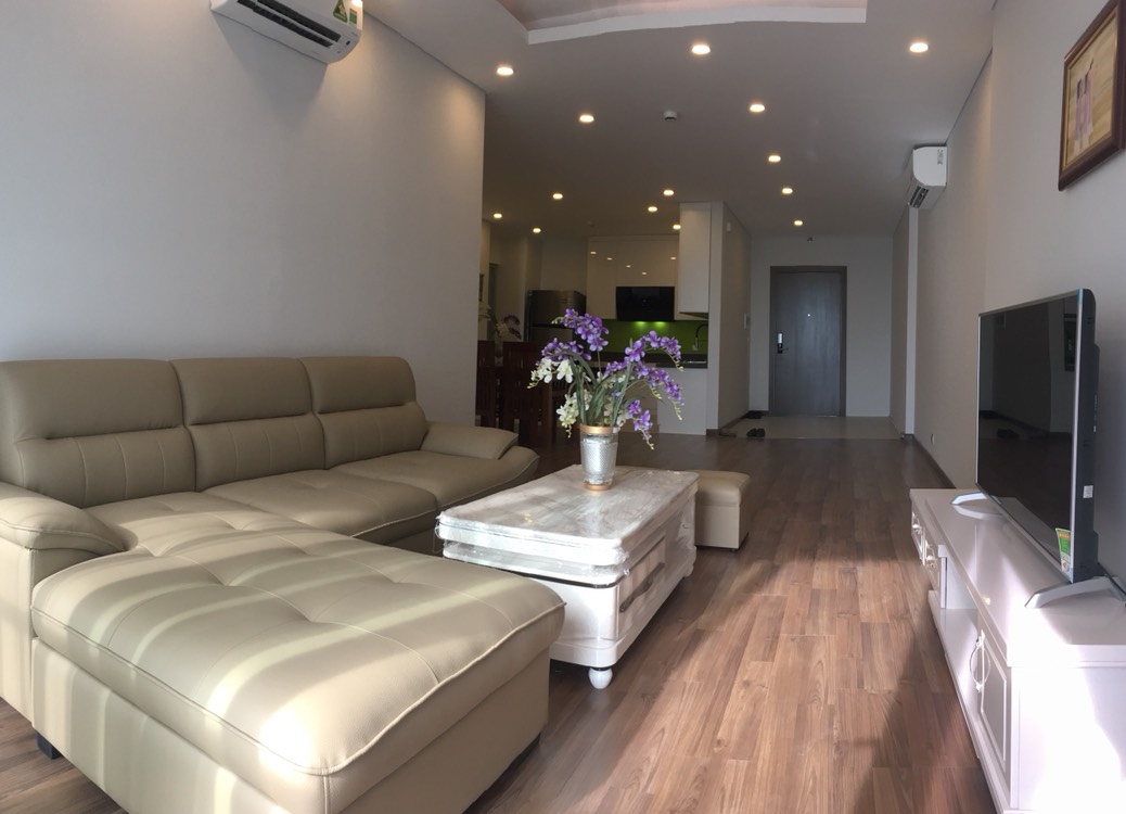 A 3-bedroom apartment for rent on the diplomatic corps area in Nothern Tu Liem district!