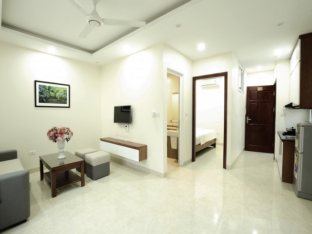 Full furnishing serviced apartments in Dinh Thon, Tran Van Lai street, Nam Tu Liem dist for lease
