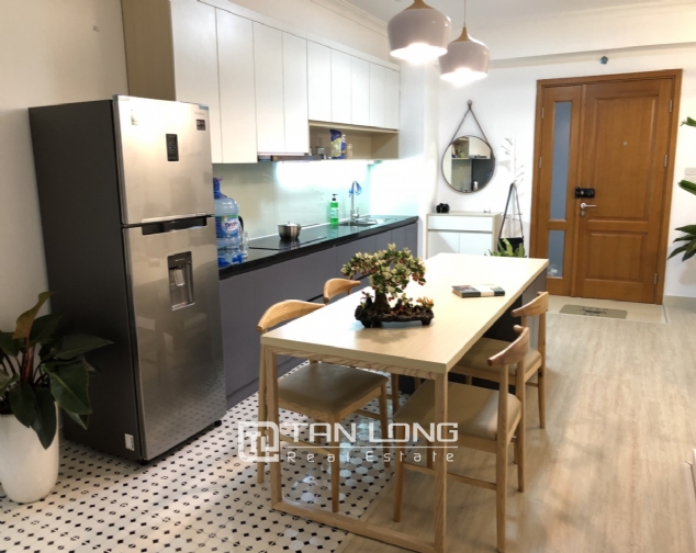Furnished 3 bedroom apartment for rent on Hoang Quoc Viet street 2