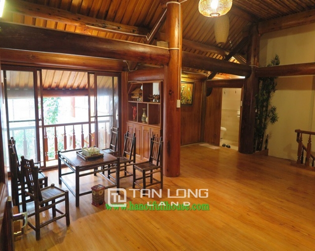 Garden house with 2 bedrooms for rent on Hoang Hoa Tham, Ba Dinh district 2