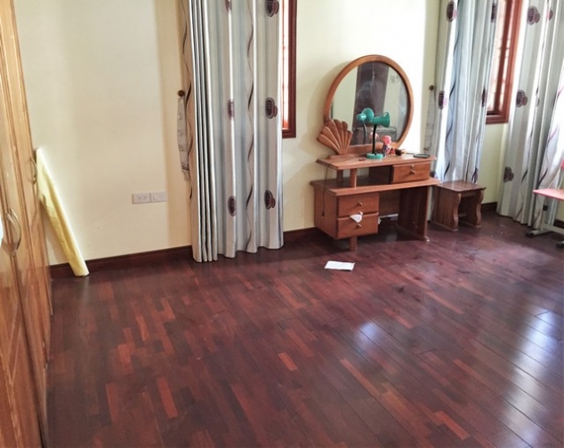 Nice fully furnished 4 bedroom villa for rent at Sai Dong urban area, Long Bien district, Hanoi. 10